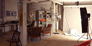 Das fertige Fotostudio